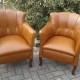 Polsterung in Leder